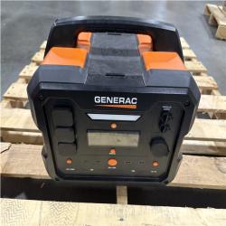 CALIFORNIA AS-IS GENERAC 1600W Output / 3200 Peak 1086Wh Portable Battery Power Station with Push Button