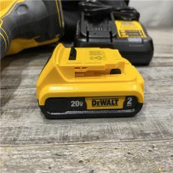AS-IS DEWALT 20V MAX XR Lithium-Ion Cordless 18-Gauge Narrow Crown Stapler Kit