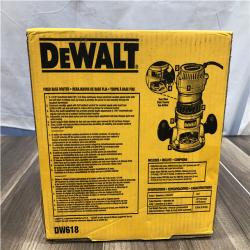 NEW- DEWALT 12 Amp Corded 2-1/4 Horsepower Electronic Variable Speed Fixed Base Router with Soft Start
