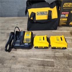 HOUSTON LOCATION - AS-IS Dewalt DCK225D2 20V MAX ATOMIC Compact Cordless Drill Driver and Impact Driver Combo Kit