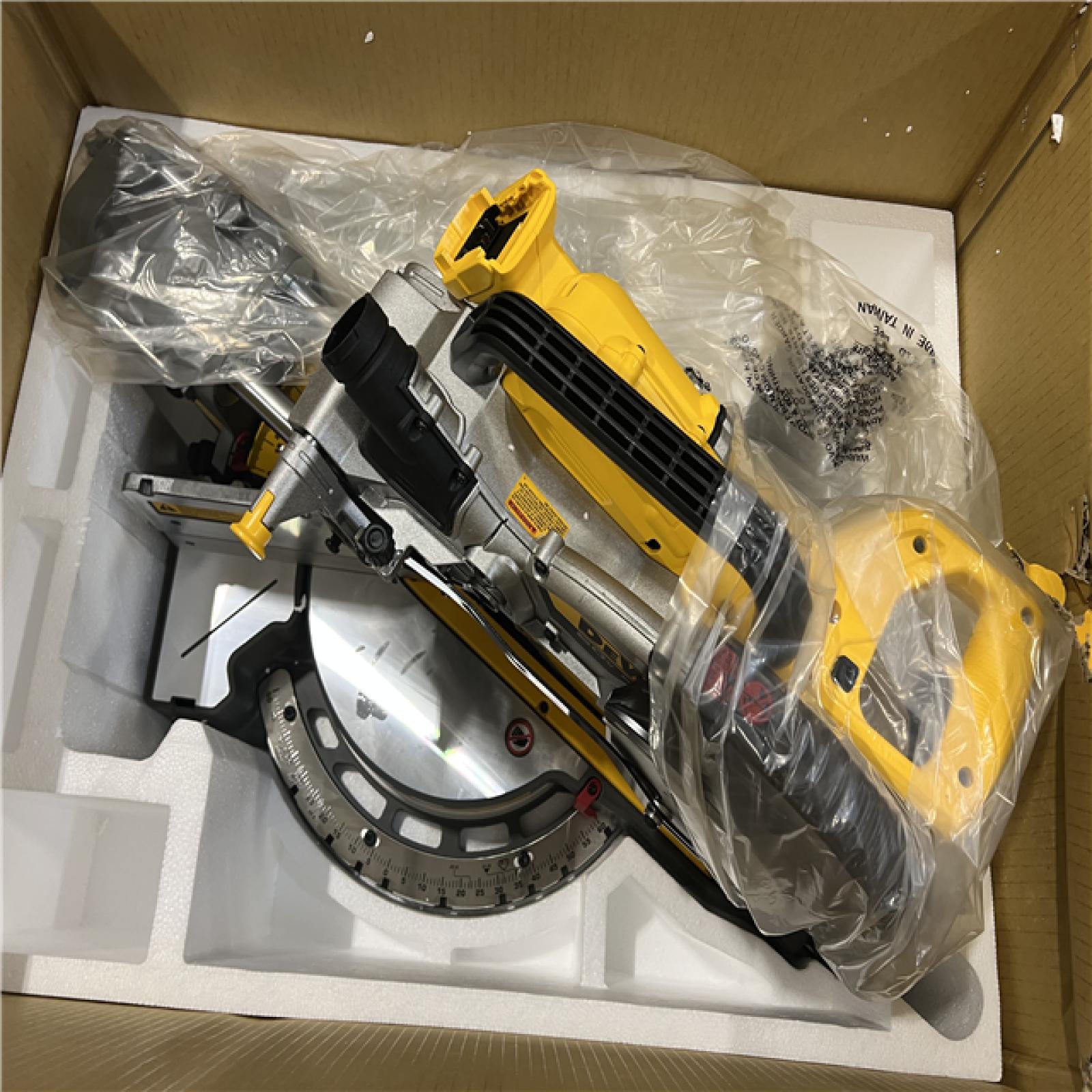 AS-IS DEWALT 60V Lithium-Ion 12 in. Cordless Sliding Miter Saw (Tool Only)