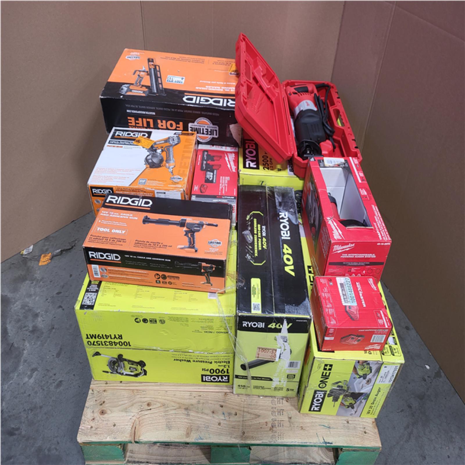 CALIFORNIA AS-IS TOOL PALLET