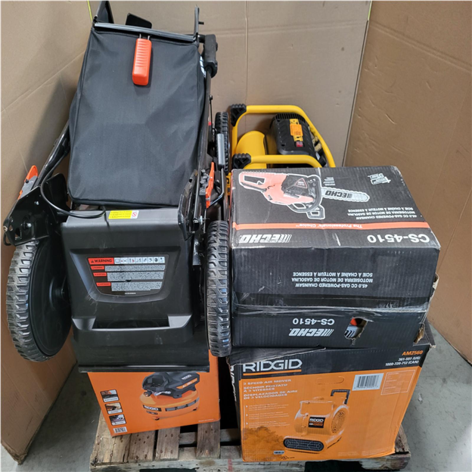 CALIFORNIA AS-IS OUTDOOR POWER EQUIPMENT