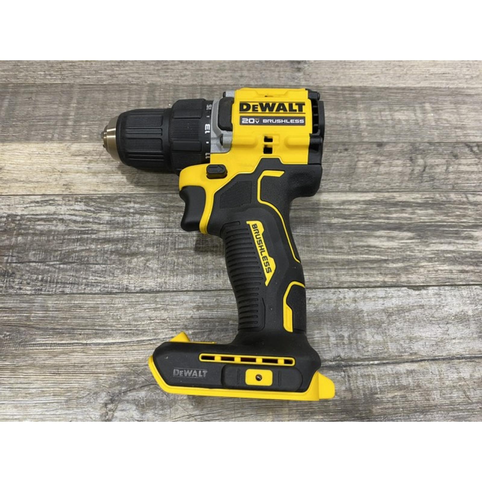 AS-IS DEWALT Atomic 20V Lithium-Ion Cordless Compact 1/2 in. Drill/Driver Kit
