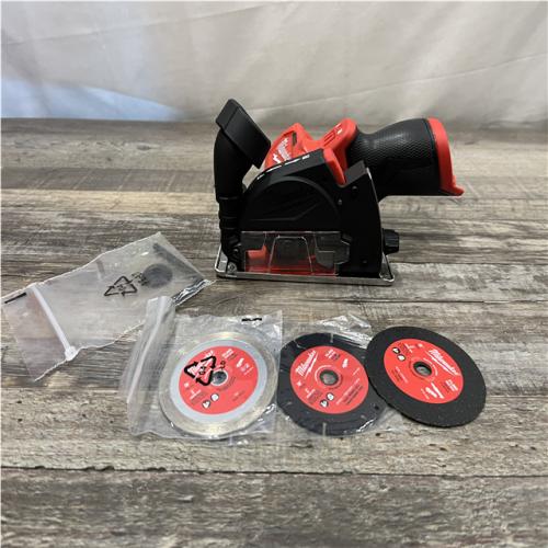 AS-IS Milwaukee FUEL 12V Lithium-Ion Brushless Cordless 3 in. Cut Off Saw (Tool-Only)