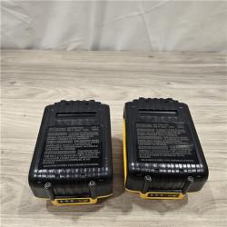 AS-IS DEWALT 20V MAX XR Premium Lithium-Ion 5.0Ah Battery Pack (2 Pack)
