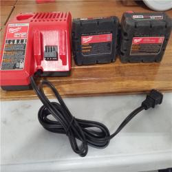 California AS-IS Milwaukee M18 4-Tool Combo Kit  Includes (2) Batteries  Charger and Bag; Appears in Like New Condition