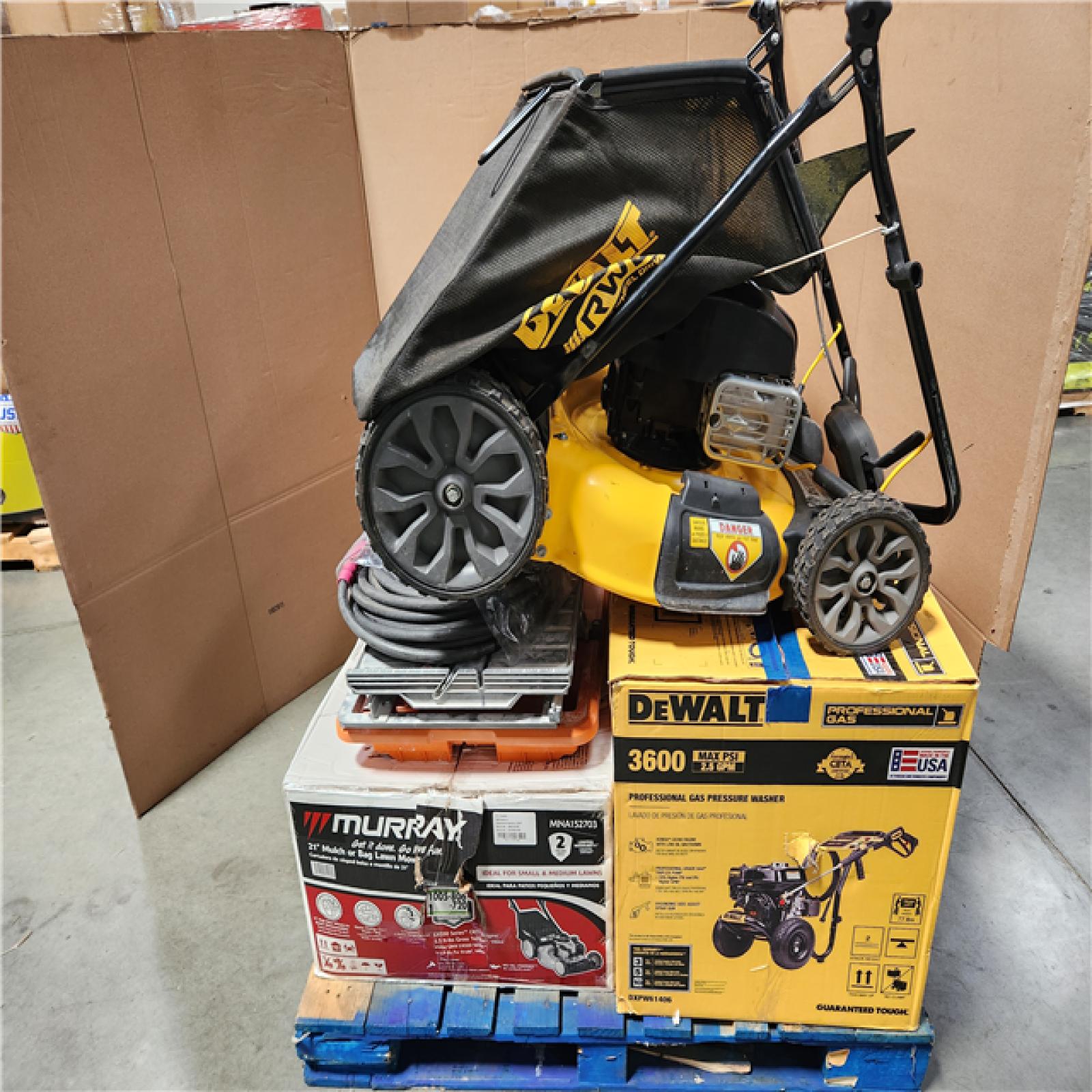 CALIFORNIA AS-IS OUTDOOR POWER EQUIPMENT