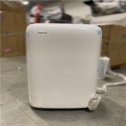 DALLAS LOCATION - Toshiba 8,000 BTU Portable Air Conditioner Cools 350 Sq. Ft. with Dehumidifier and Remote in White