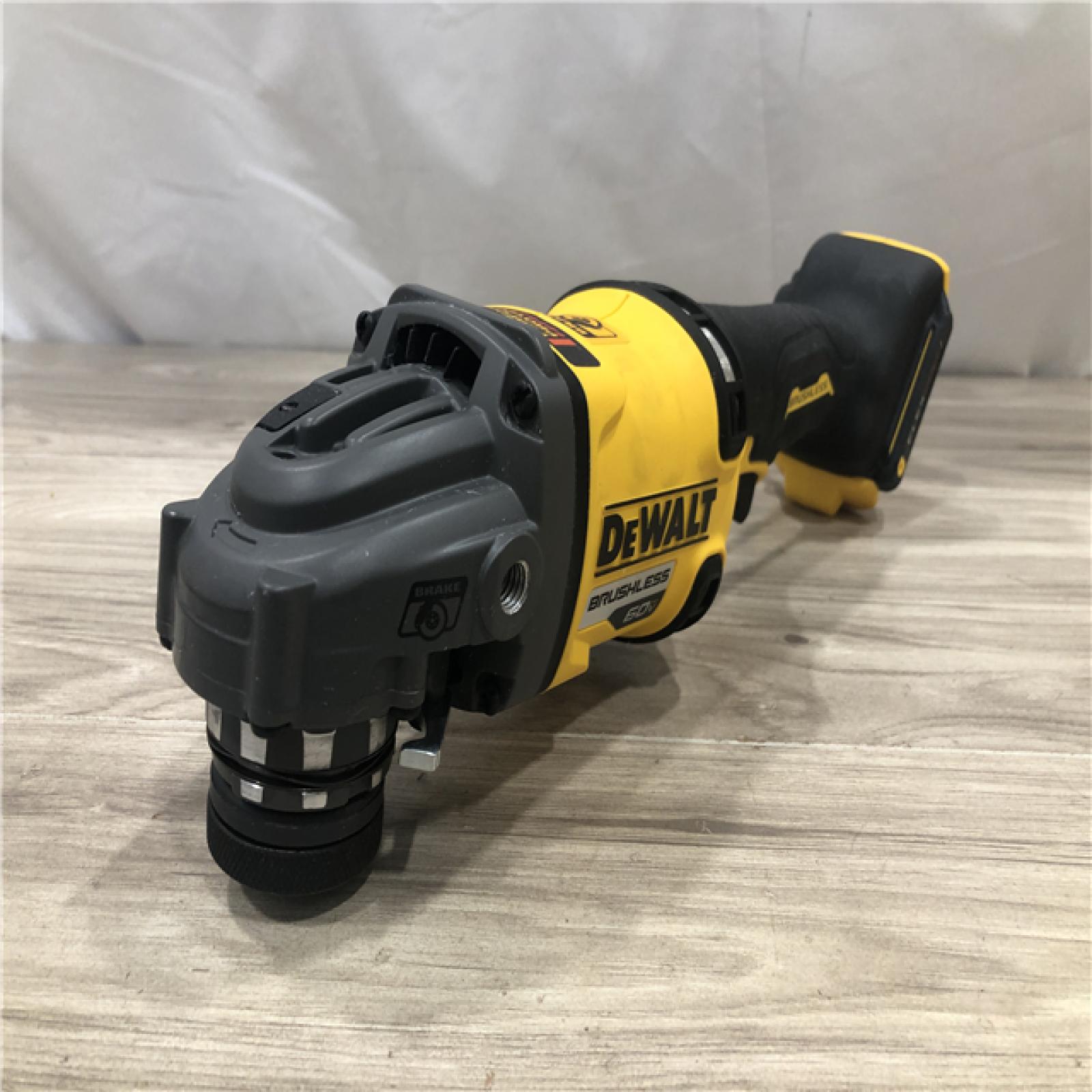 AS-IS DEWALT 60V MAX Cordless 4.5 in. to 6 in. Small Angle Grinder (Tool Only)