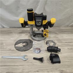 AS-IS Dewalt 20V MAX XR 2-1/4 Peak HP Cordless Plunge Router (Tool Only)