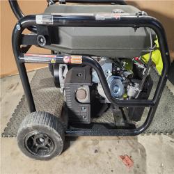 HOUSTON LOCATION - AS-IS RYOBI 6,500-Watt Gasoline Powered Portable Generator with CO Shutdown Sensor