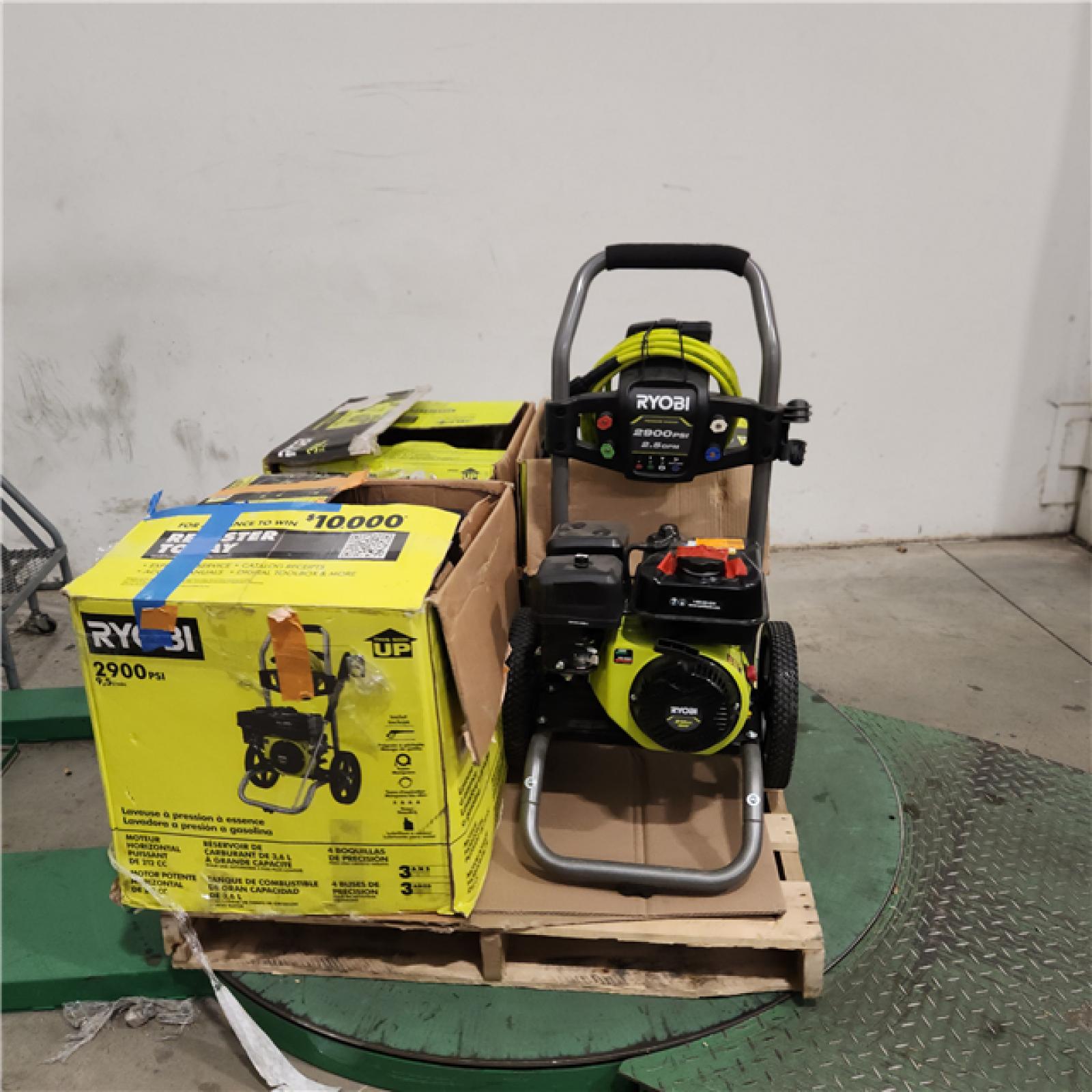 Dallas Location - As-Is RYOBI GAS PRESSURE WASHER (Lot Of 4)