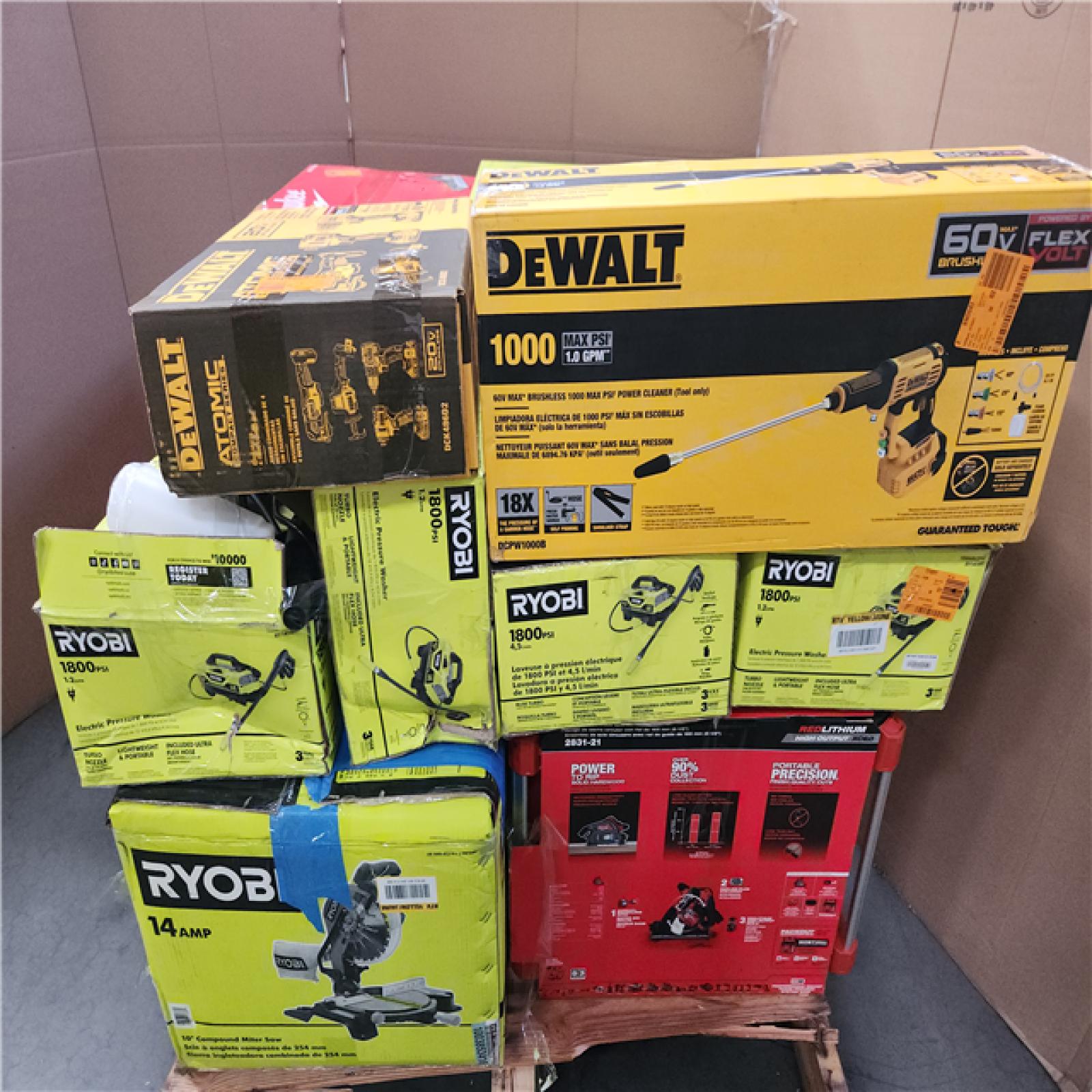 CALIFORNIA AS-IS TOOL PALLET