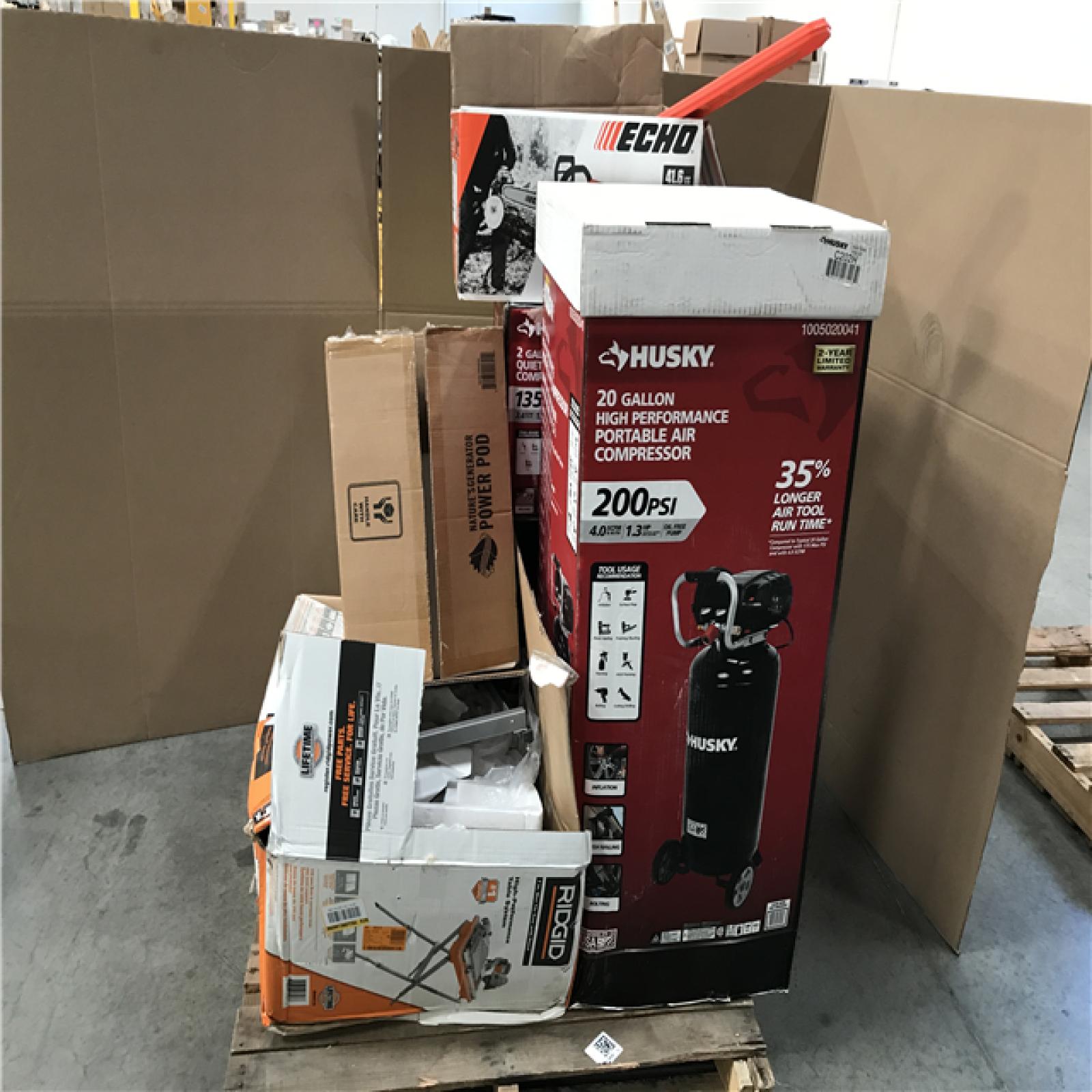 CALIFORNIA AS-IS OUTDOOR POWER EQUIPMENT