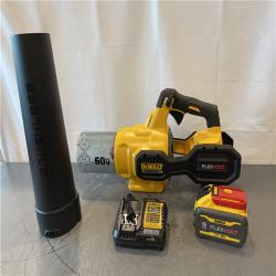 AS-IS - DeWalt FLEXVOLT 60V MAX 125 MPH 600 CFM Brushless Cordless Battery Powered Blower Kit