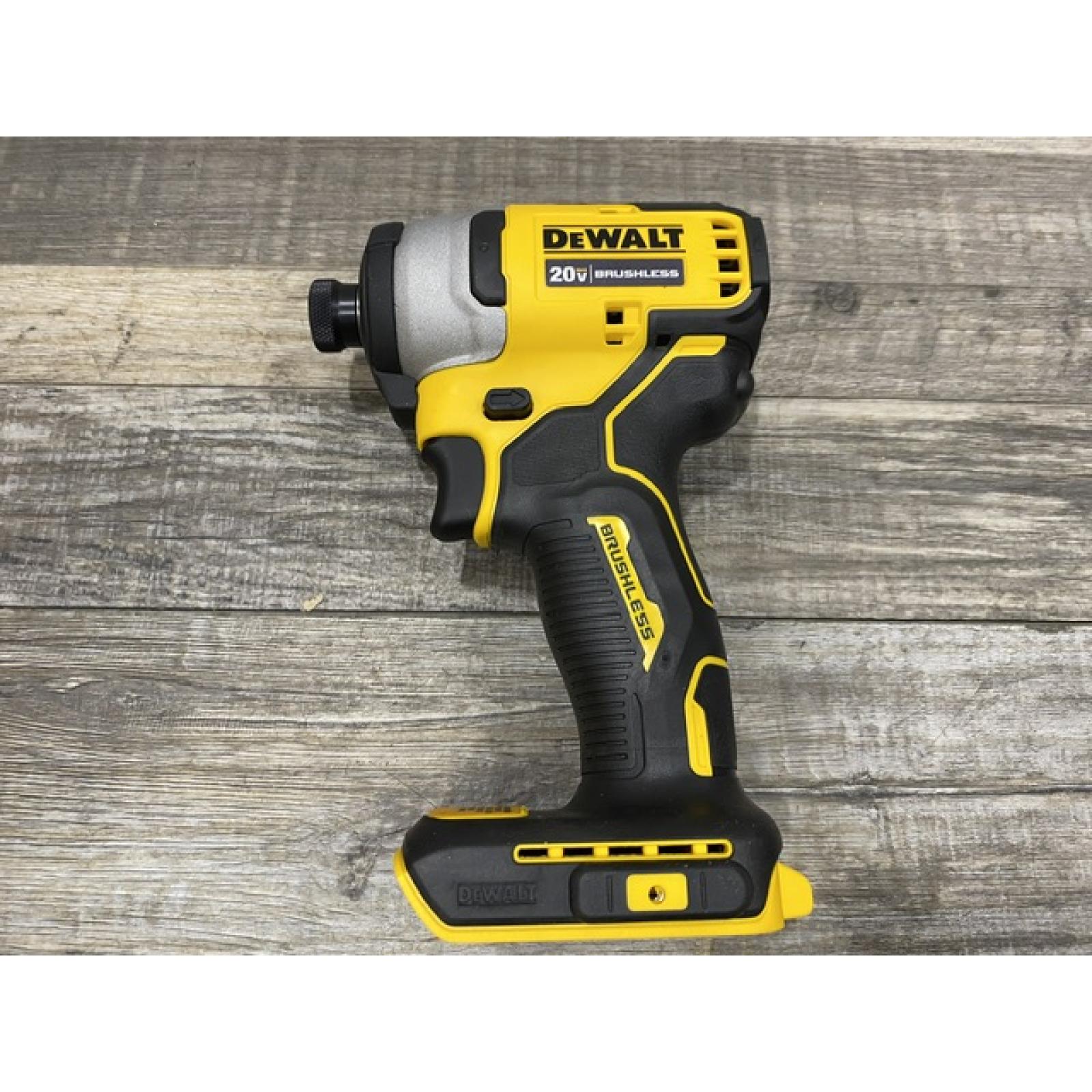 AS-IS DEWALT Atomic 20V Max Lithium-Ion Brushless Cordless Compact 1/4 in. Impact Driver Kit
