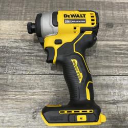 AS-IS DEWALT Atomic 20V Max Lithium-Ion Brushless Cordless Compact 1/4 in. Impact Driver Kit