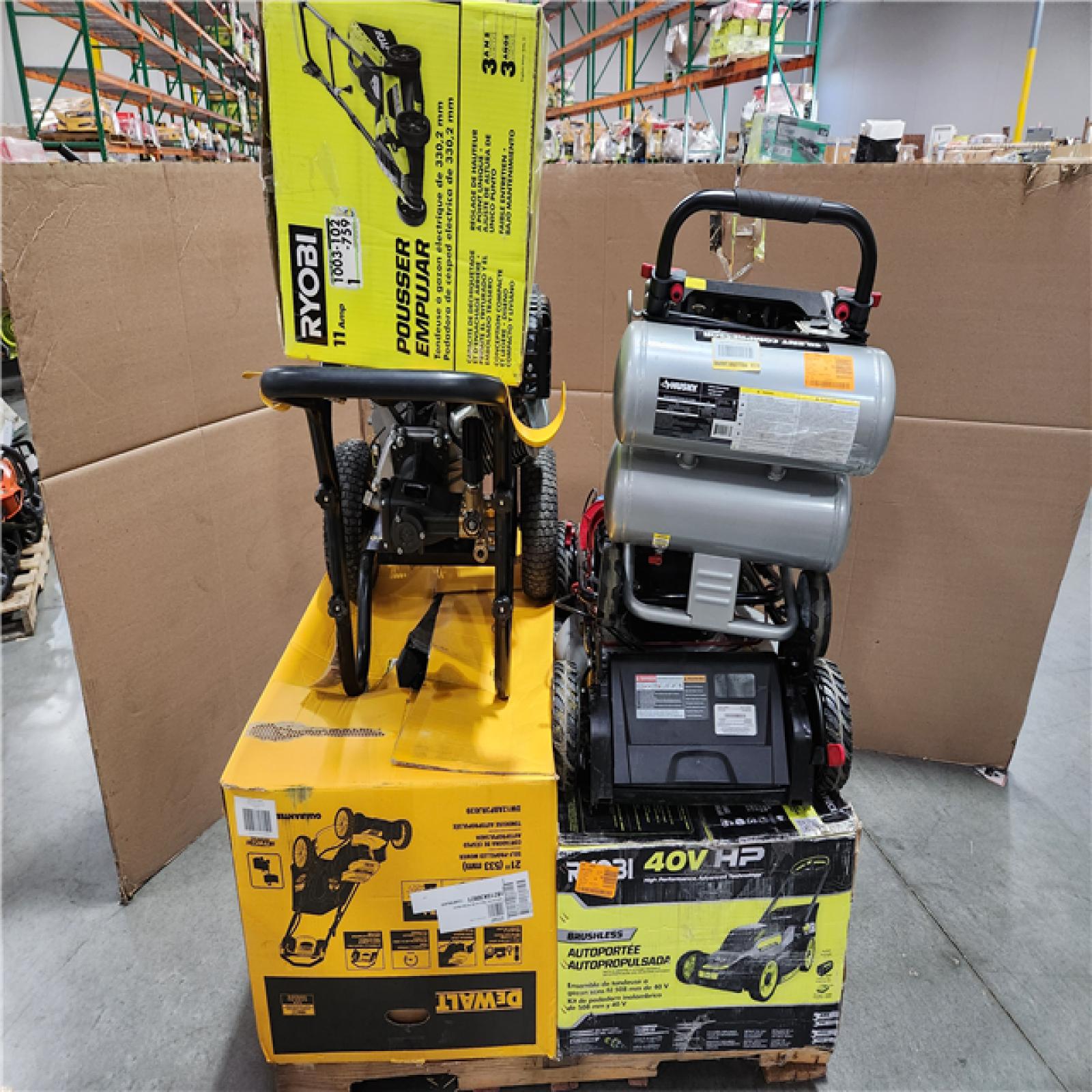 CALIFORNIA AS-IS OUTDOOR POWER EQUIPMENT