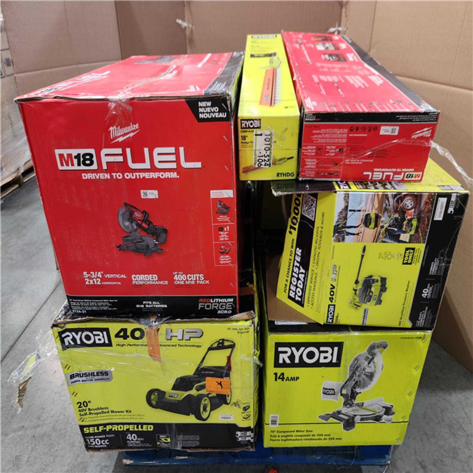 CALIFORNIA AS-IS TOOL PALLET