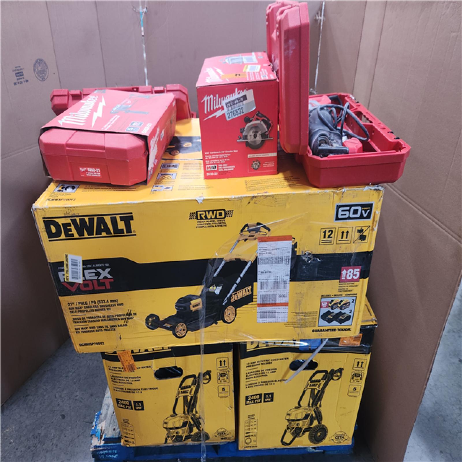 CALIFORNIA AS-IS TOOL PALLET