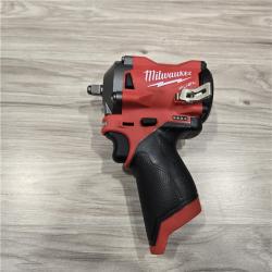 LIKE NEW- Milwaukee 2554-22 M12 FUEL Stubby 3/8 in. Impact Wrench Kit (2 Ah/4 Ah)