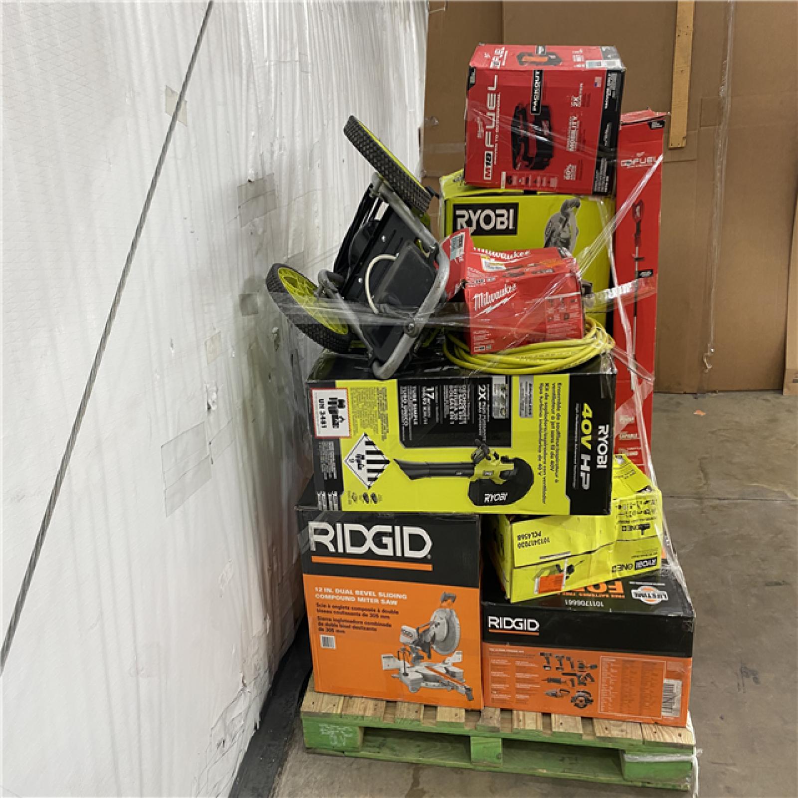 Houston Location AS IS - Tool Pallet