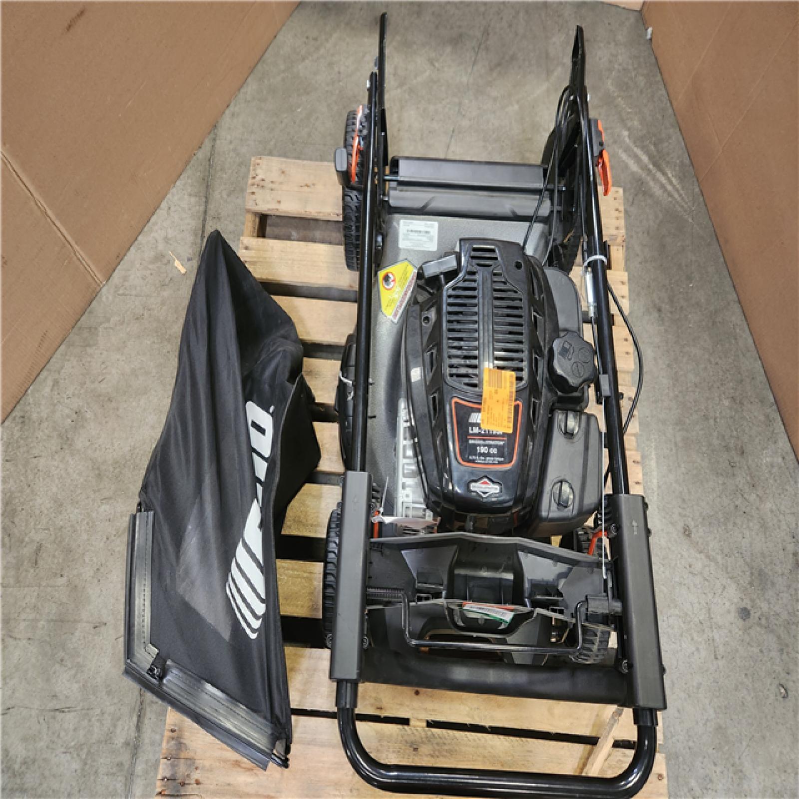 Phoenix LIKE NEW ECHO 21 in. 190 cc Briggs and Stratton Gas 3-in-1 Dual Blade RWD Self-Propelled Lawn Mower with Single Lever Deck Adjustment