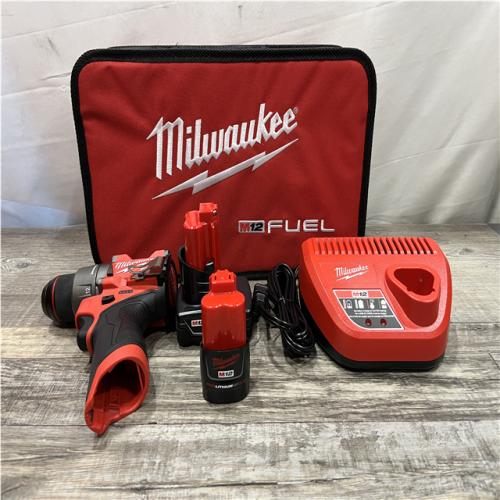 AS-IS Milwaukee Lithium-Ion Brushless Cordless 1/2 in. Drill Driver Kit