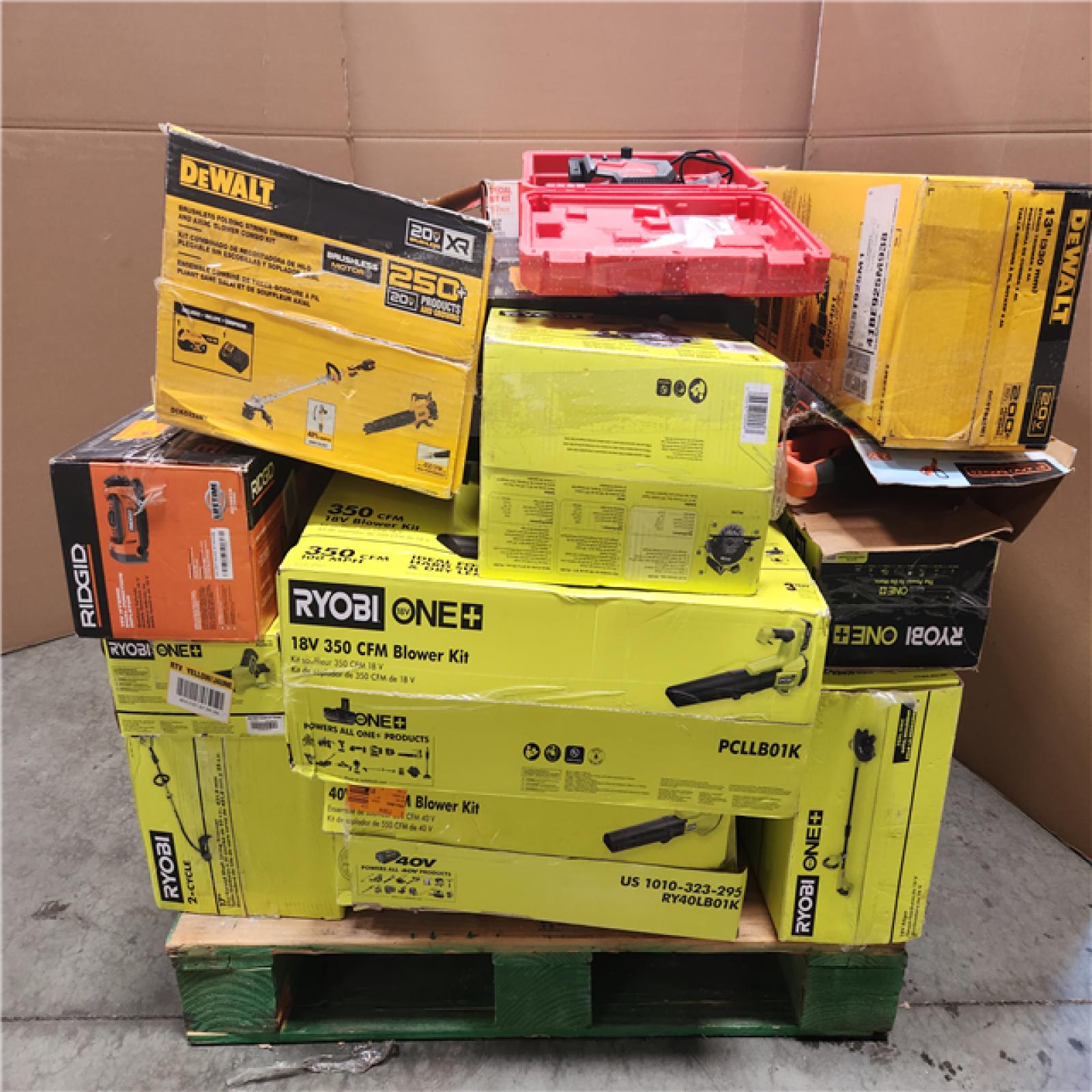 CALIFORNIA AS-IS TOOL PALLET