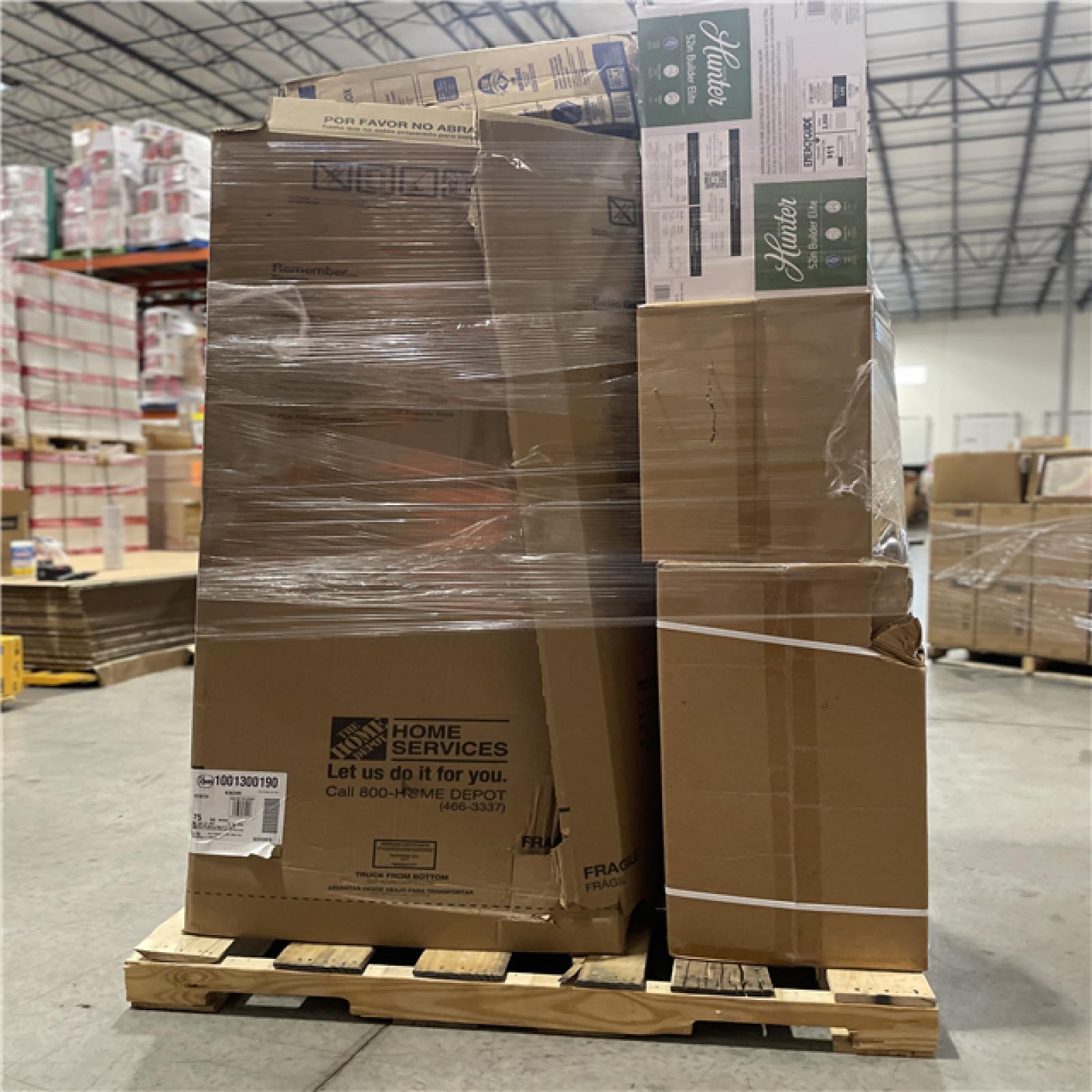 DALLAS LOCATION - AS-IS HOME IMPROVEMENT PALLET
