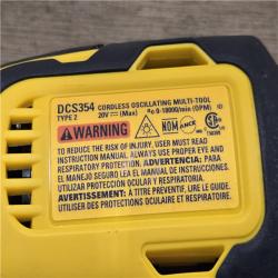 AS-IS DEWALT ATOMIC 20V MAX* Cordless Oscillating Multi Tool (Tool-Only)