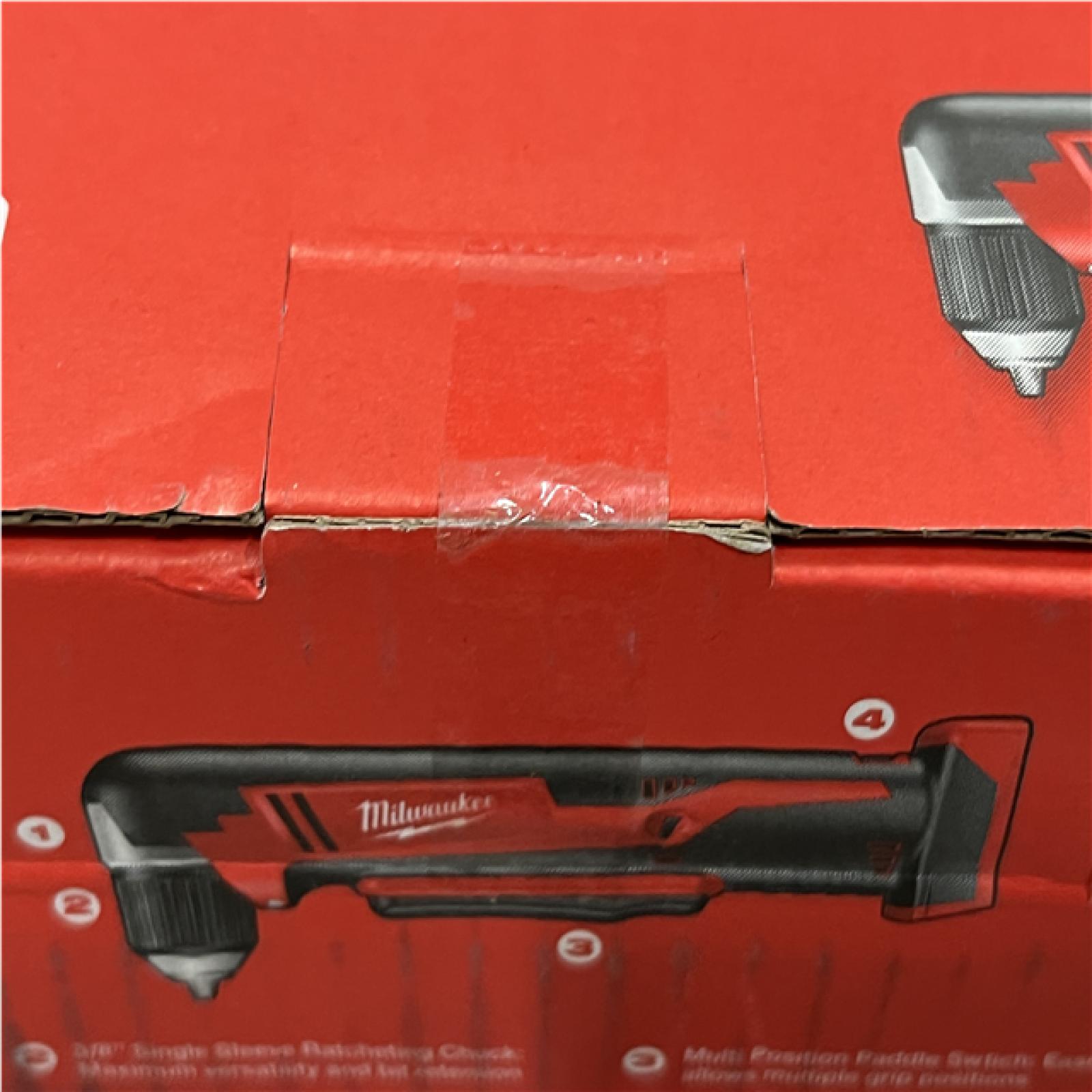 NEW - Milwaukee 18V Lithium-Ion Cordless 3/8 in. Right-Angle Drill (Tool-Only)