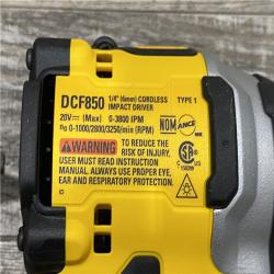 AS-IS DEWALT ATOMIC 20V MAX Lithium-Ion Cordless 2-Tool Combo Kit