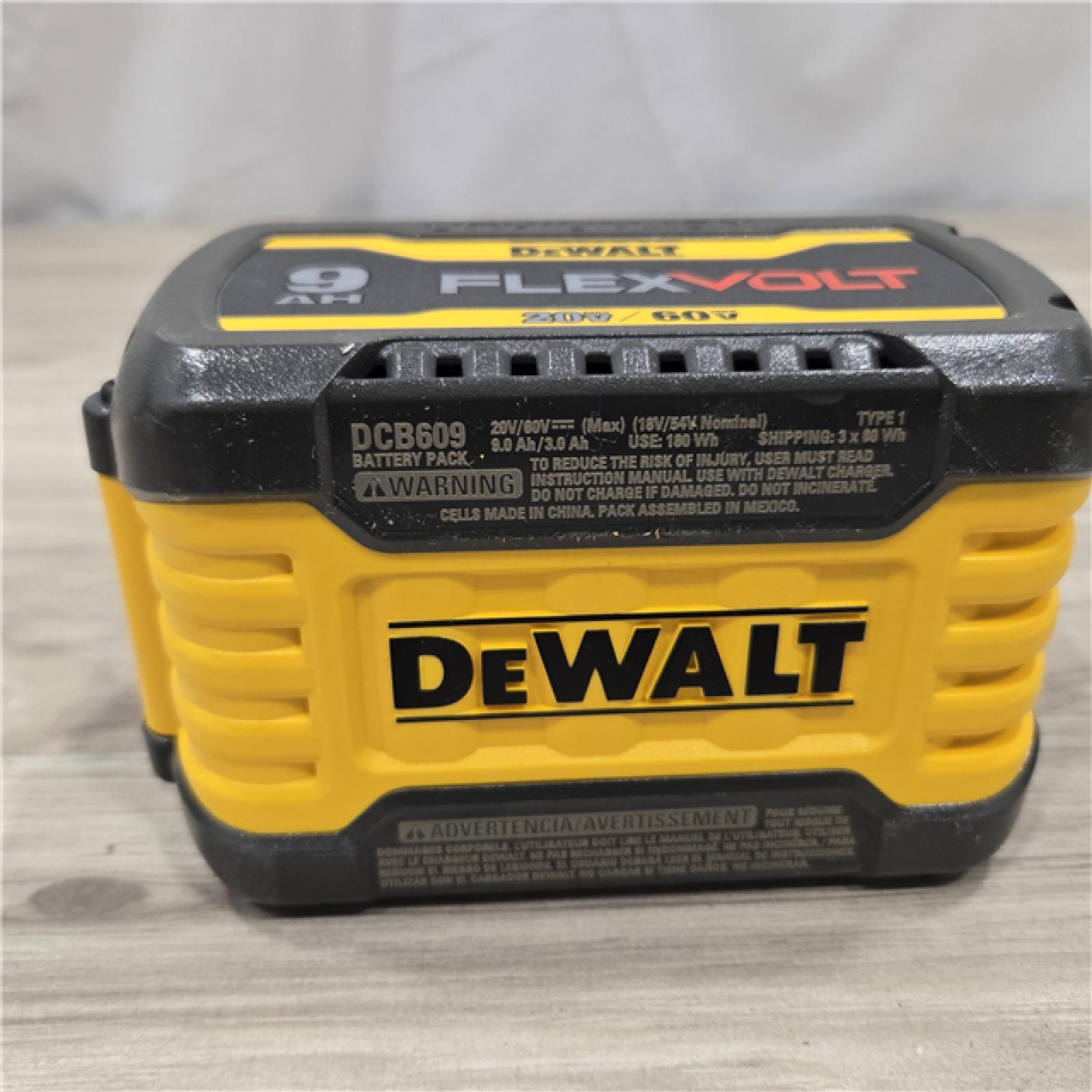 AS-IS Dewalt DCB609 FLEXVOLT 20V/60V MAX* Battery Pack