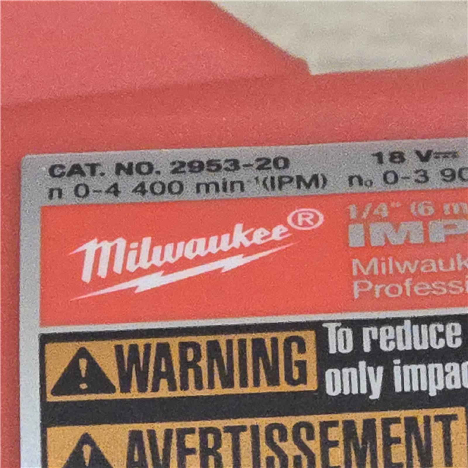 AS-IS Milwaukee 2953-22 M18 FUEL 1/4 Hex Impact Driver Kit