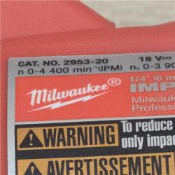 AS-IS Milwaukee 2953-22 M18 FUEL 1/4 Hex Impact Driver Kit