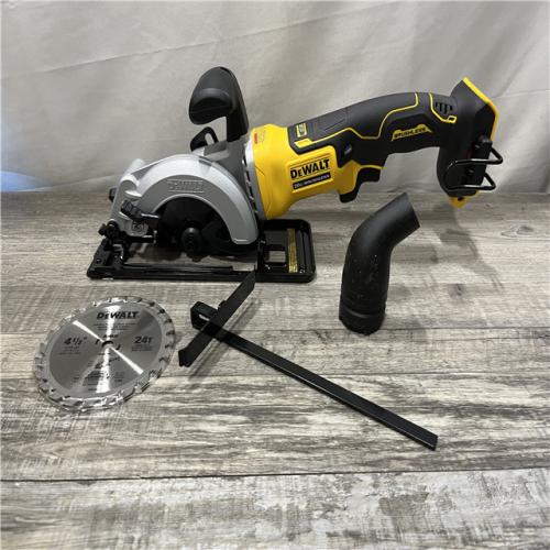 AS-IS DEWALT ATOMIC 20V MAX Cordless Brushless 4-1/2 in. Circular Saw (Tool Only)