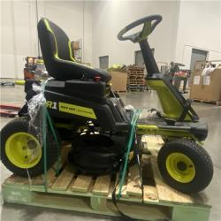 Dallas Location - As-Is RYOBI R1 80V HP Brushless Electric 30 in. Riding Lawn Mower