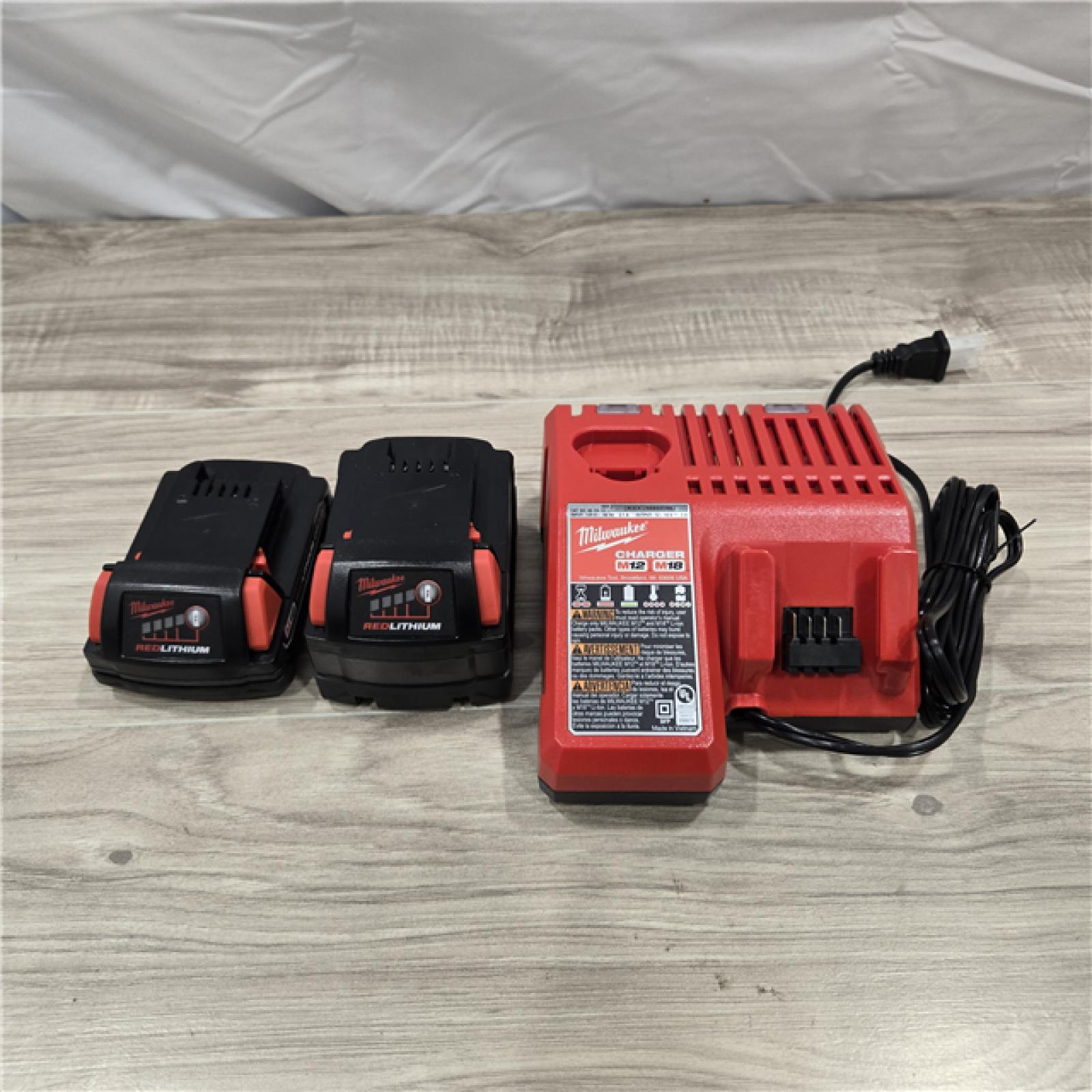 LIKE NEW! - Milwaukee M18 18-Volt Lithium-Ion Starter Kit