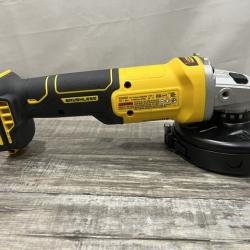 AS-IS DEWALT 20-Volt MAX Cordless Brushless 4-1/2 in. Angle Grinder with Slide Switch (Tool Only)