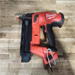 Houston Location AS-IS Milwaukee FUEL 18-Volt Lithium-Ion Brushless Cordless Gen II 18-Gauge Brad Nailer (Tool-Only)