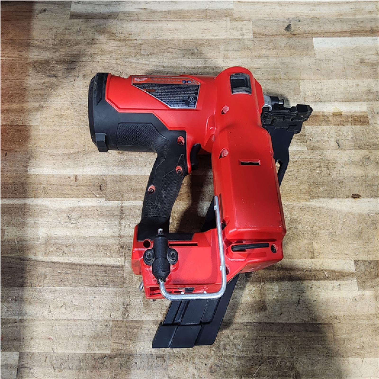 Houston Location AS-IS Milwaukee FUEL 3-1/2 in. 18-Volt 30-Degree Lithium-Ion Brushless Cordless Framing Nailer (Tool-Only)
