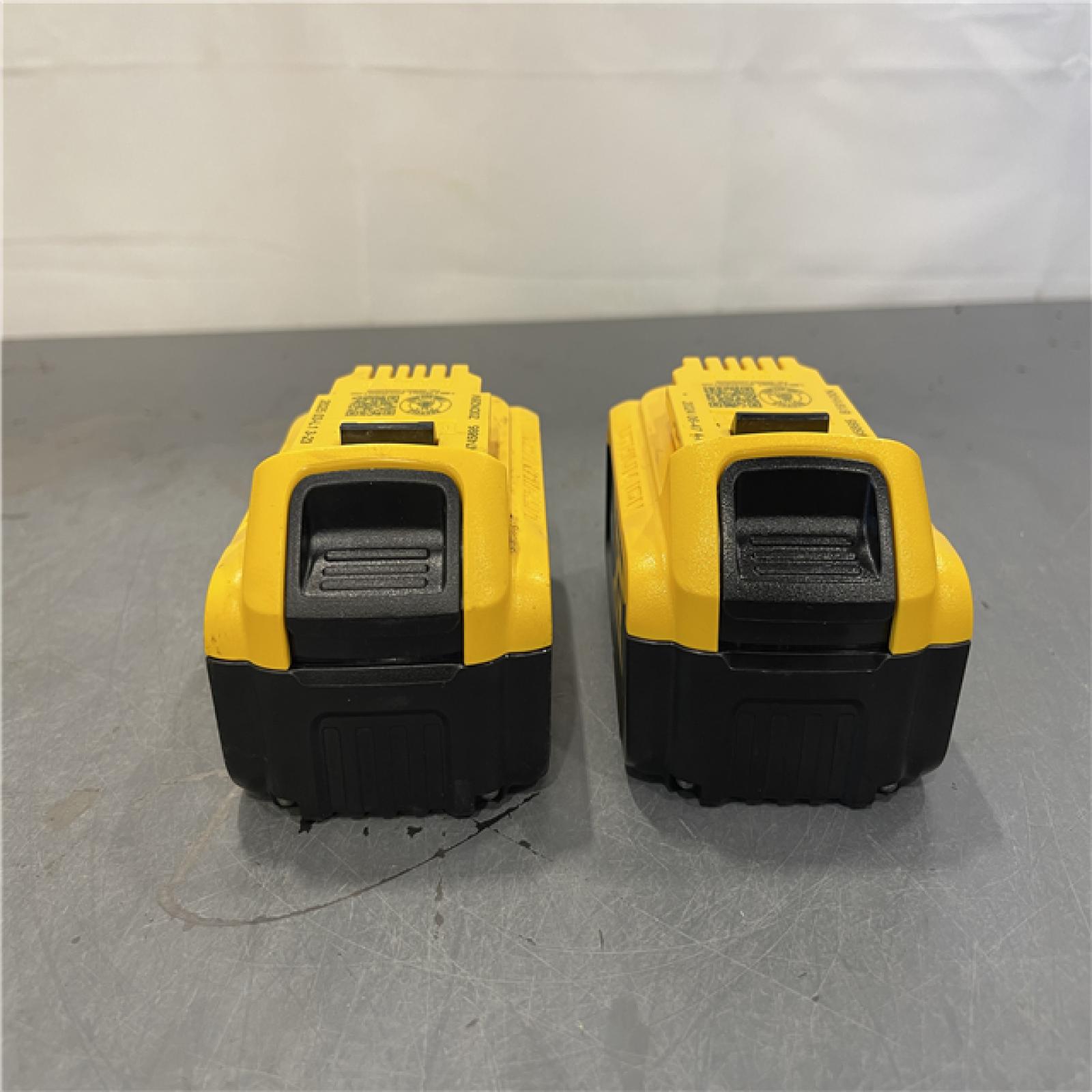AS-IS - DEWALT 20V MAX XR Premium Lithium-Ion 5.0Ah Battery Pack (2 Pack)