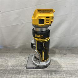 AS-IS DEWALT 20V MAX XR Cordless Brushless Fixed Base Compact Router (Tool Only)
