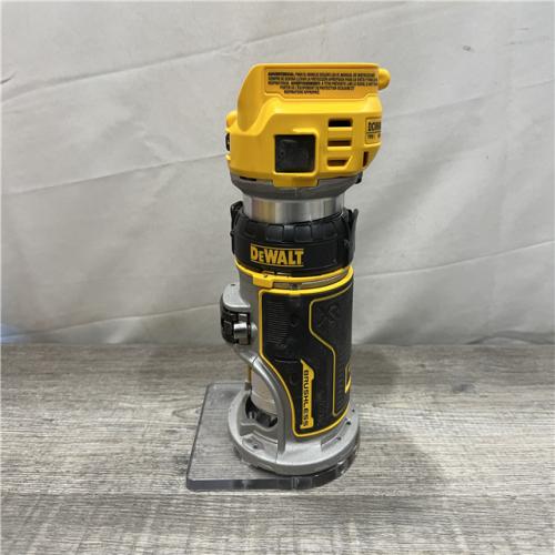AS-IS DEWALT 20V MAX XR Cordless Brushless Fixed Base Compact Router (Tool Only)