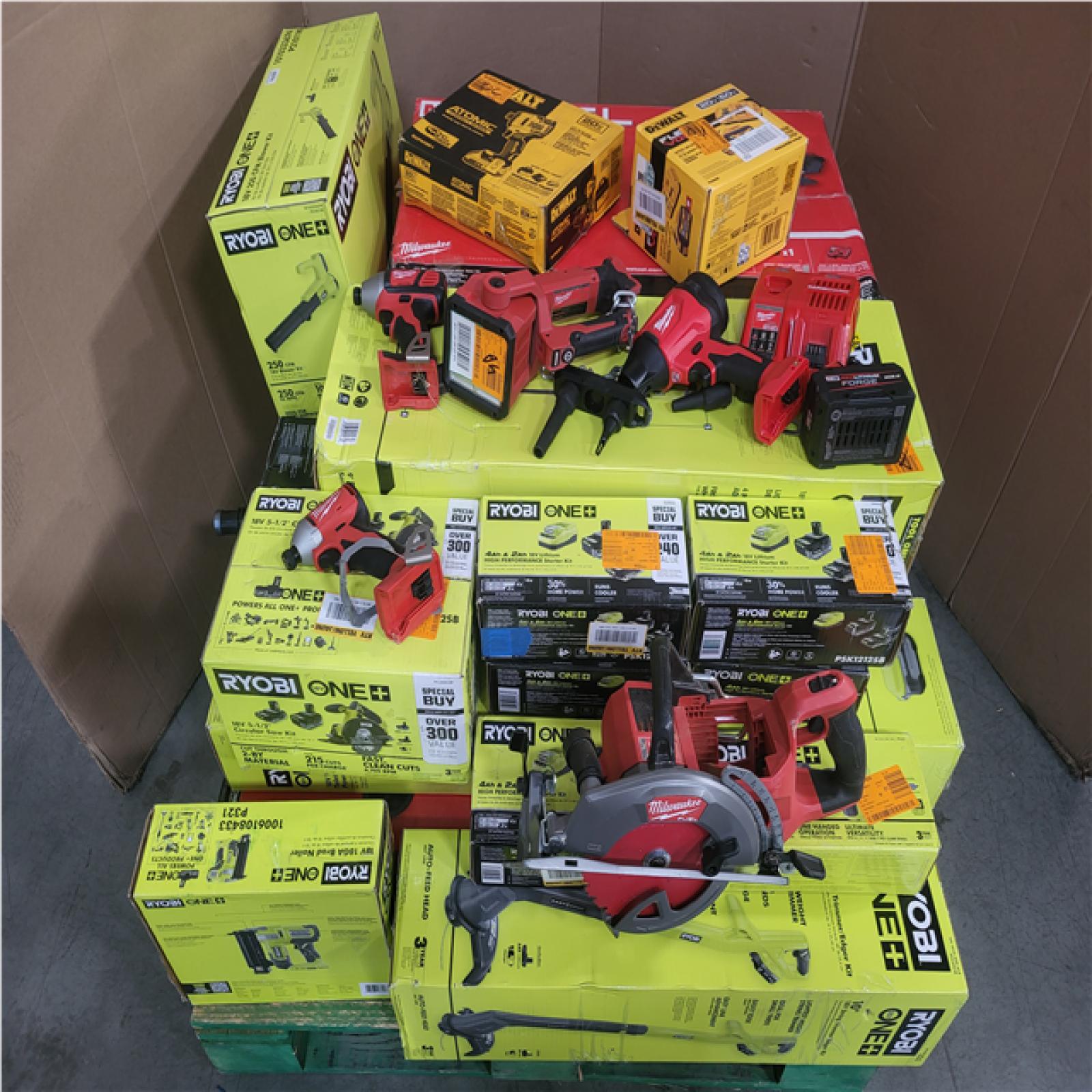 CALIFORNIA AS-IS TOOL PALLET