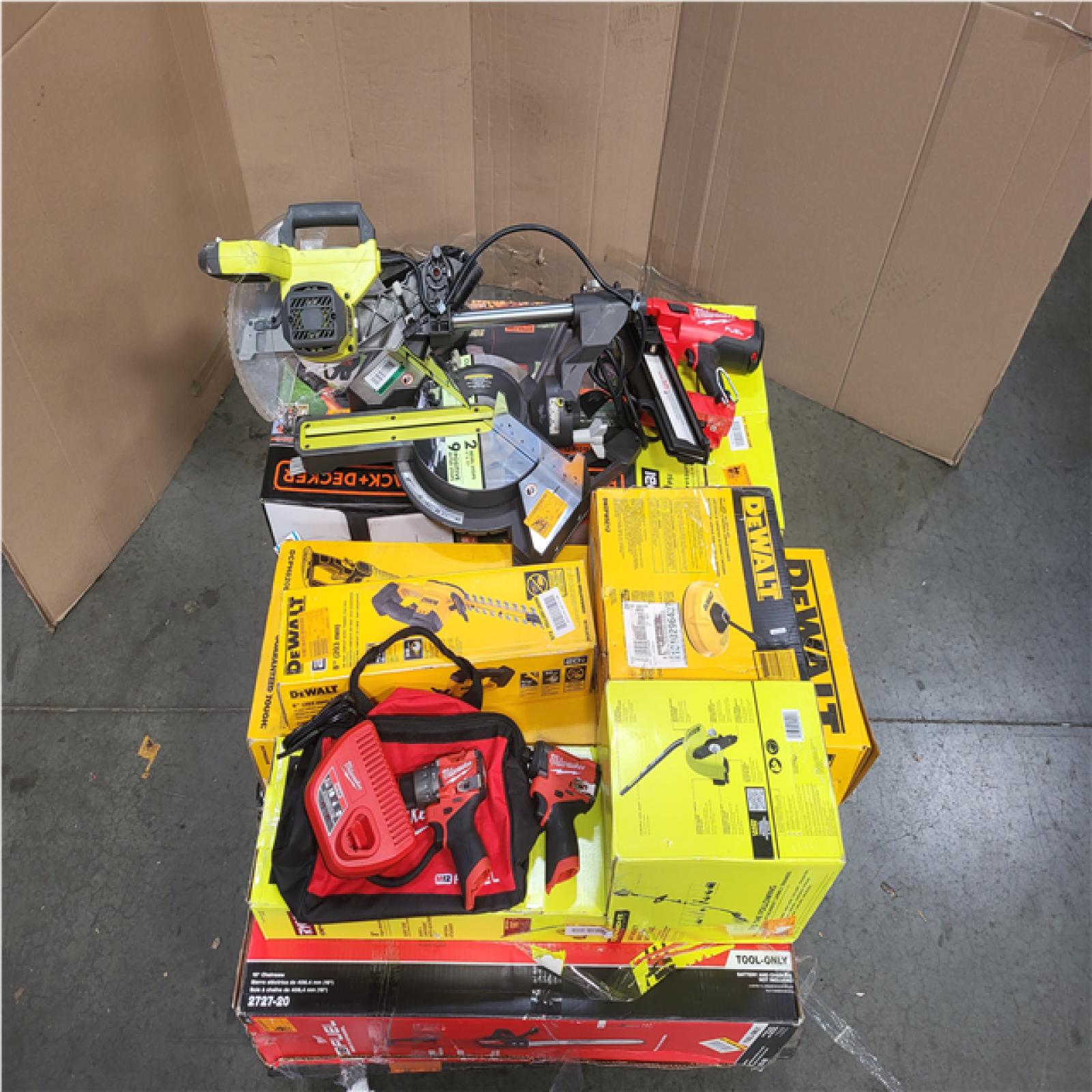 CALIFORNIA AS-IS TOOL PALLET