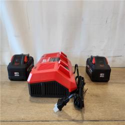 AS-IS-  Kit with Two XC 8.0 Ah Battery and Dual Bay Rapid Charger