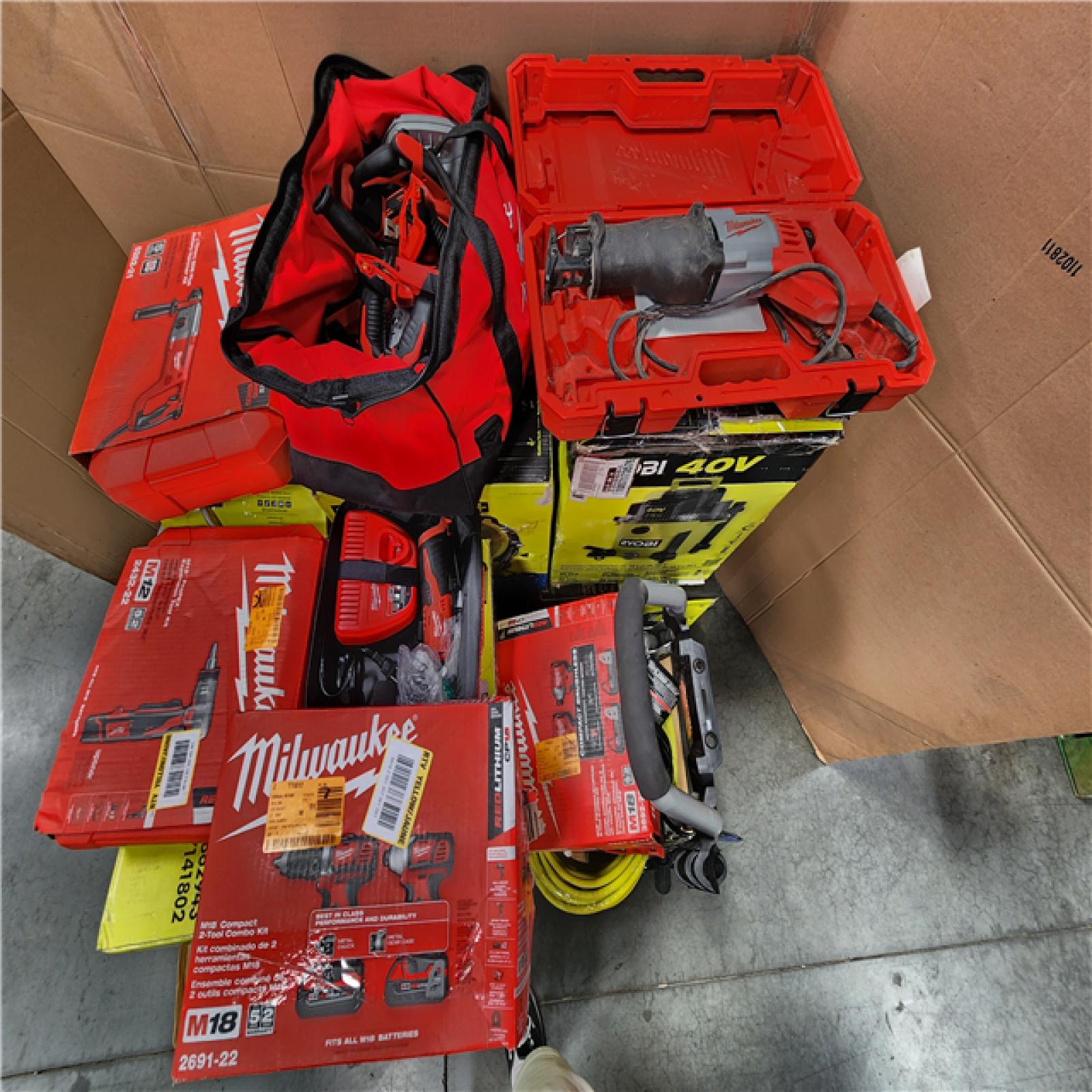 CALIFORNIA AS-IS TOOL PALLET